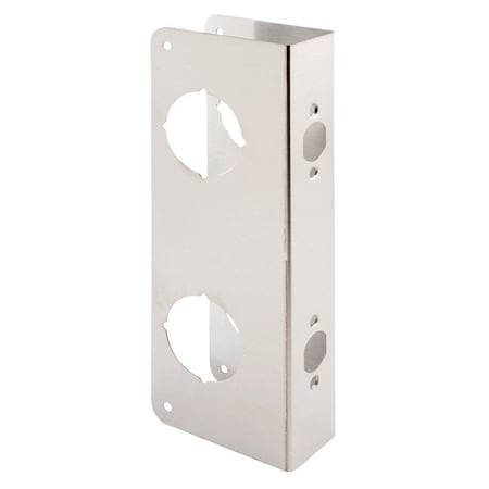 Prime-Line Prime-Line 10.875 in. H X 3.875 in. L Brushed Stainless Steel Stainless Steel Door Guard U 10539